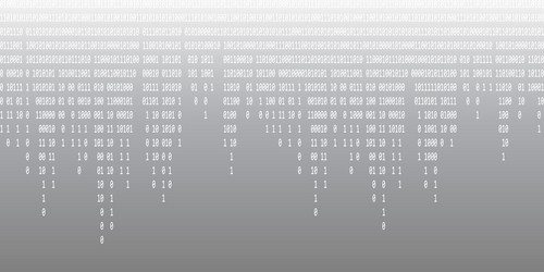 binary code 4 vector image