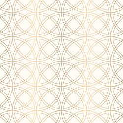 intersect circle line seamless pattern vector image