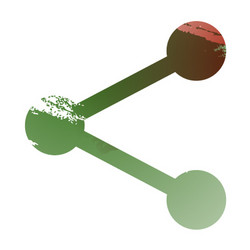 social networking icon web design flat vector image