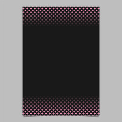 geometric halftone pattern poster template vector