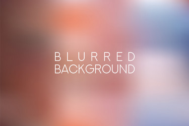 Horizontal wide multicolored blurred background vector