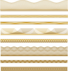 Elegant Victorian Borders Vector Image