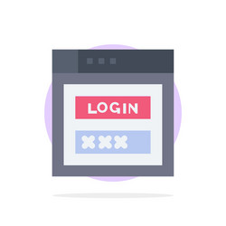 internet password shield web security abstract vector image