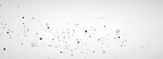 template for science and technology presentation vector image