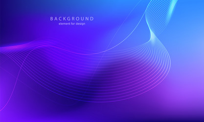 abstract background wave element for design vector image