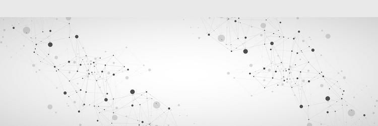 template for science and technology presentation vector image
