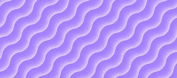 dynamic wavy pattern dotted texture violet shade vector image