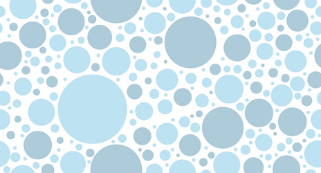 Seamless polka dot pattern repeating texture vector