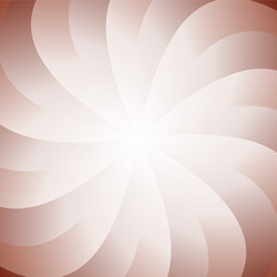 abstract spiral background from swirling rays vector image