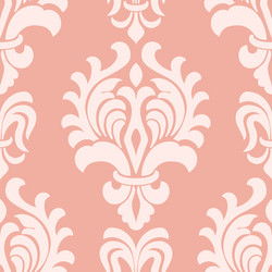 damask seamless pattern element classical vector image