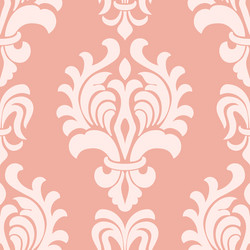 Damask seamless pattern element classical vector