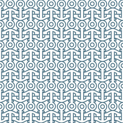 Blue knitted winter seamless pattern Royalty Free Vector