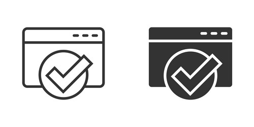to do list icon in flat style document checklist vector image