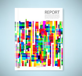 cover report abstract geometric seamless pattern vector image