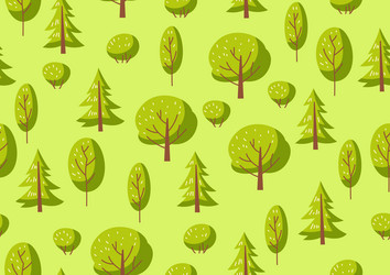 spring or summer seamless pattern with stylized vector image