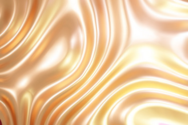 light gold liquid molten metal abstract wavy vector