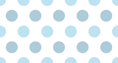 seamless polka dot pattern repeating texture vector image