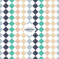 abstract geometric pattern - retro modern styles vector image