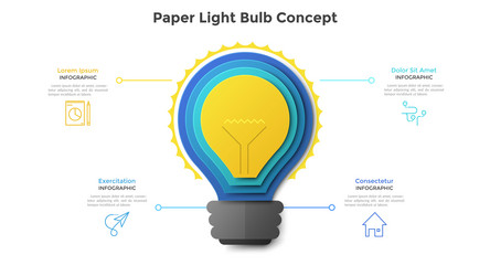 Infographic template vector