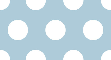 Seamless polka dot pattern repeating texture vector