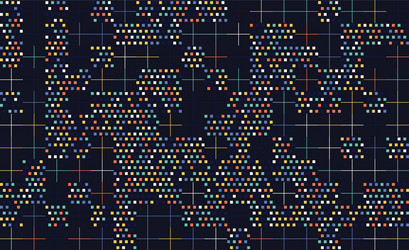 digital design abstract pattern vector image