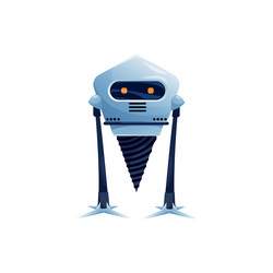 robotic automation robot drilling machine isolated vector image