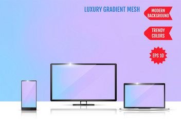 modern abstract background colors transition vector image