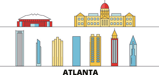 Atlanta City Map Vector Images (over 130)
