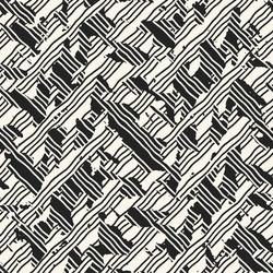 Broken graphic motif textured pattern vector