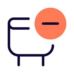 disabling the capacitor feature to prevent errors vector image