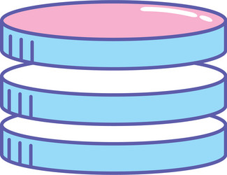 database technology system information service vector image