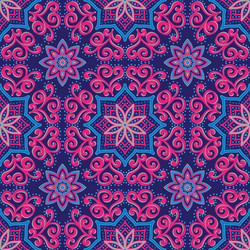 Abstract ethnic background seamless pattern Vector Image