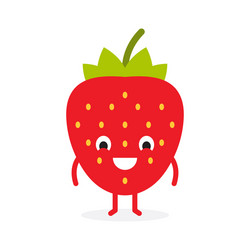 Garden strawberry icon Royalty Free Vector Image