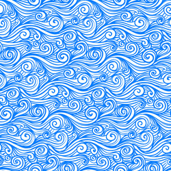 simple elegant linear pattern in deep blue vector