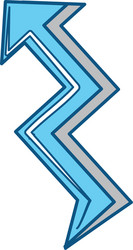 arrow pointer symbol vector image