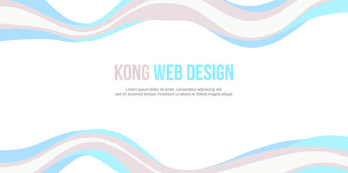 abstract header website banner modern style vector image
