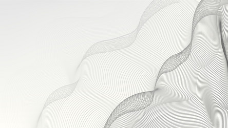 horizontal background with wavy pattern vector image