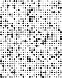 seamless pattern with colorful dots vector image