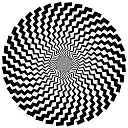 abstract spiral shape vortex element vector image