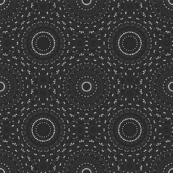 circular seamless pattern vector image