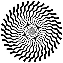 abstract spiral shape vortex element vector image