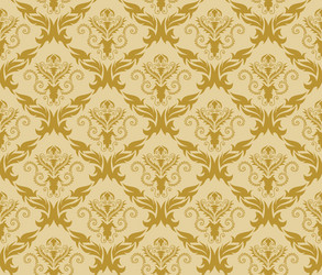 damask pattern vector image