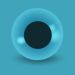 flat modern design with shadow icon player vector image