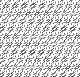 seamless abstract pattern with octagons vector image