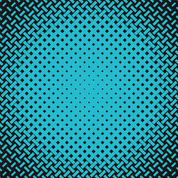 blue geometric halftone pattern background from vector image