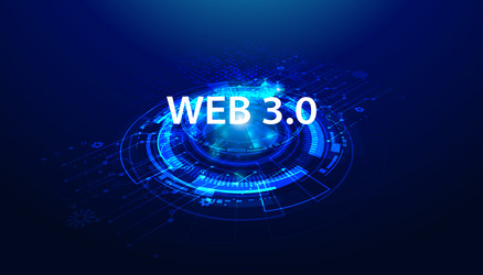 Futuristic Technology Network vector image