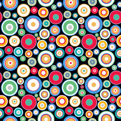 Seamless geometric pattern with colorful vector