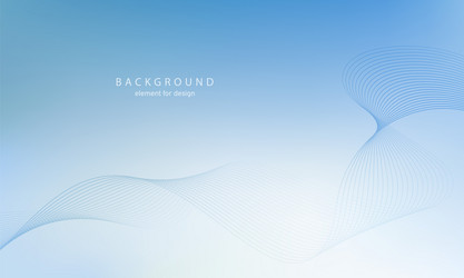 abstract background wave element for design vector image