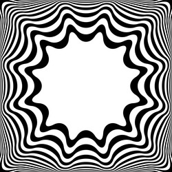 abstract wavy lines pattern vector image