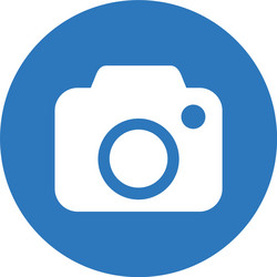 camera photographic device isolated icon vector image